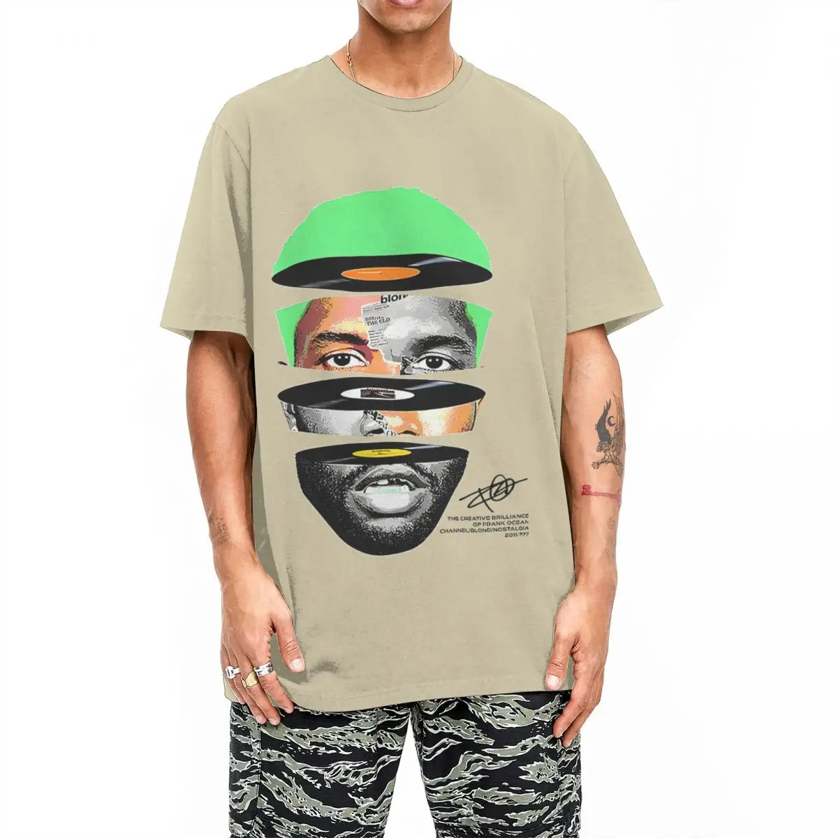 Haikyuu x Frank Ocean Blond Album Aesthetic T-Shirt – Unisex Streetwear Tee