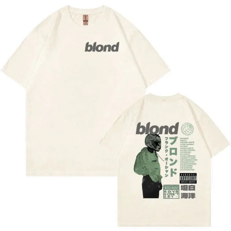 7 styles - Frank Ocean Retro Graphic T-Shirt – Oversized Y2K Hip-Hop Streetwear