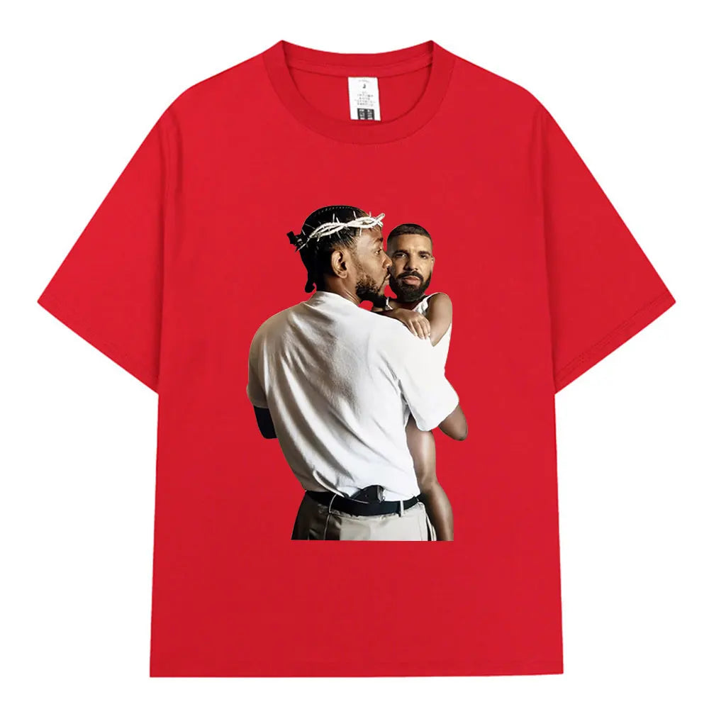 Kendrick Lamar vs. Drake Funny T-Shirt – Hip-Hop Vintage Streetwear Tee