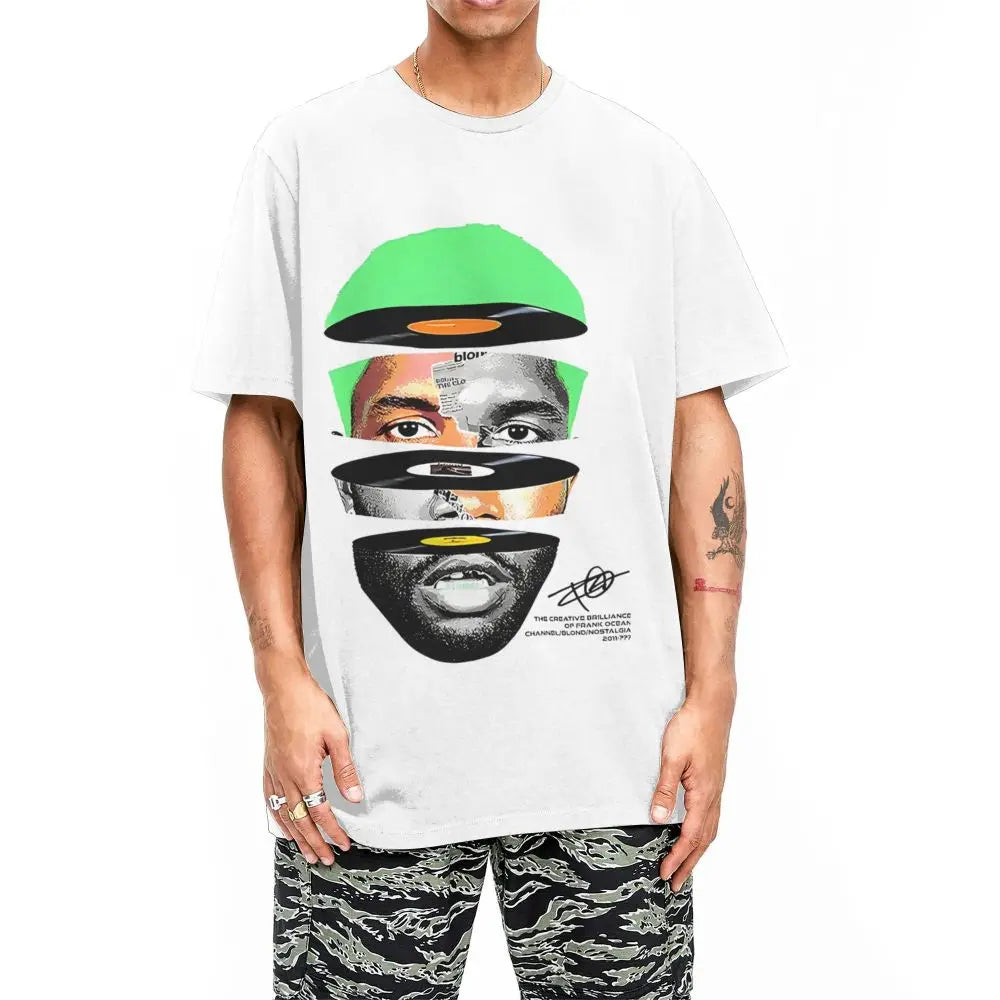 Haikyuu x Frank Ocean Blond Album Aesthetic T-Shirt – Unisex Streetwear Tee