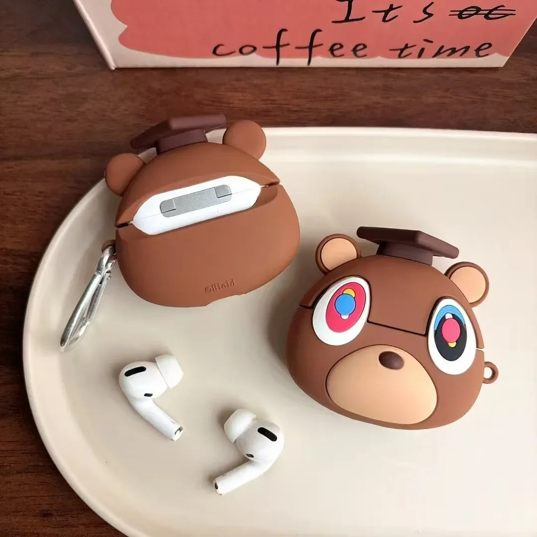 Kanye Graduation Bear AirPods Case – Iconic & Protective