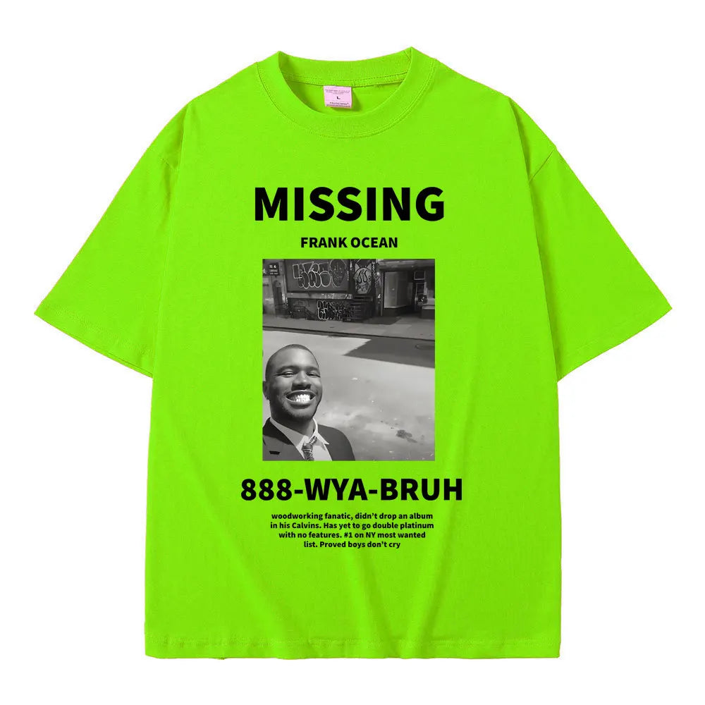 Frank Ocean Missing Vintage Tee