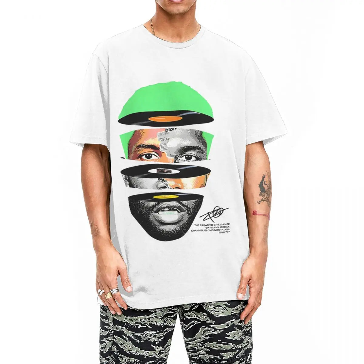 Haikyuu x Frank Ocean Blond Album Aesthetic T-Shirt – Unisex Streetwear Tee