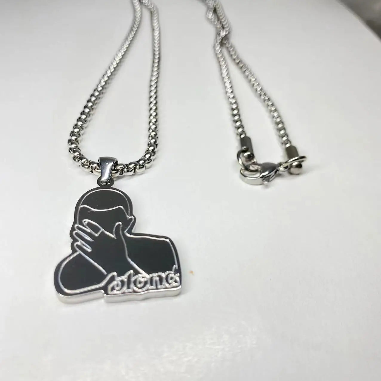 Frank Ocean Blonde Pendant Necklace – Hip Hop Style Jewelry