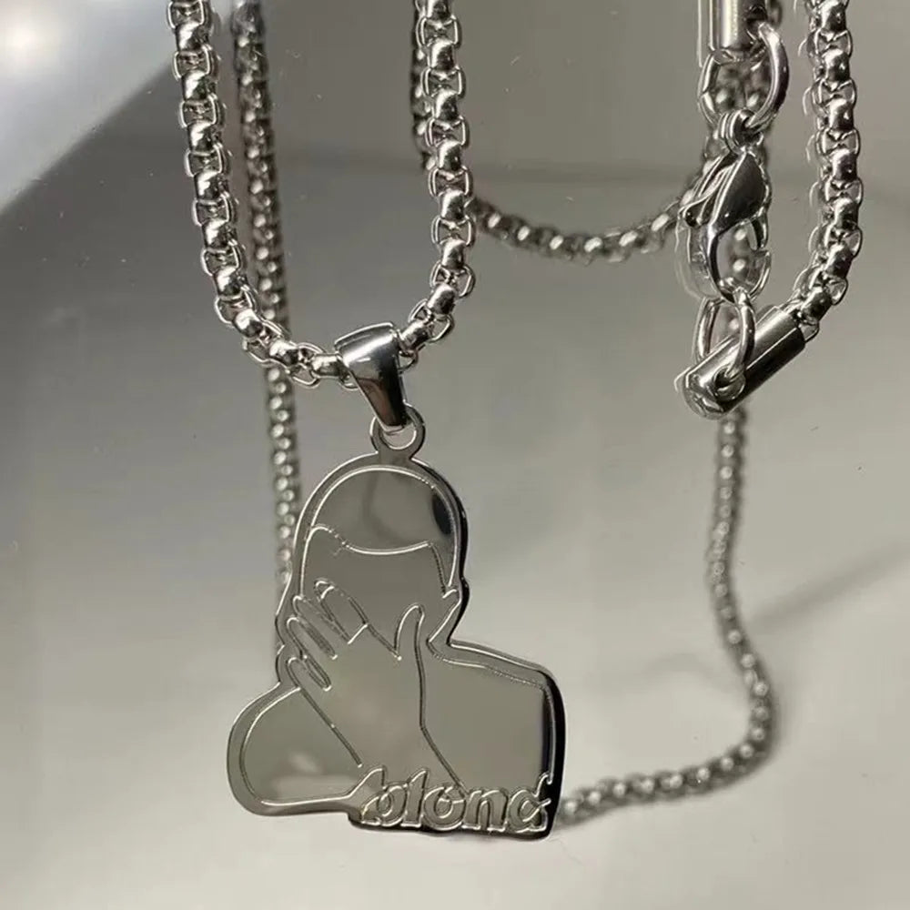 Frank Ocean Blonde Pendant Necklace – Hip Hop Style Jewelry