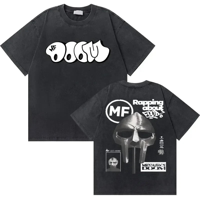 MF DOOM "MM..FOOD" Doomsday Vintage T-Shirt – Hip-Hop Streetwear Essential