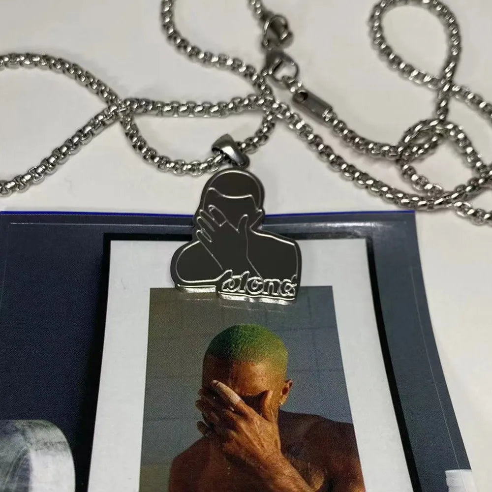 Frank Ocean Blonde Pendant Necklace – Hip Hop Style Jewelry