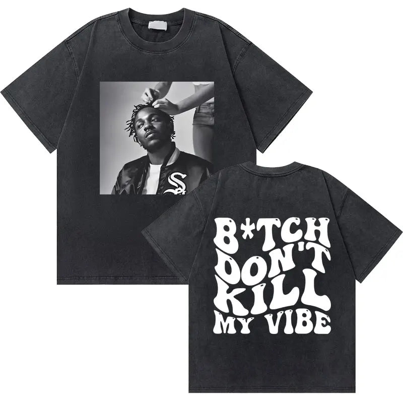 25 styles - Kendrick Lamar "Good Kid, M.A.A.D City" Vintage Washed T-Shirt – Hip-Hop Streetwear Essential