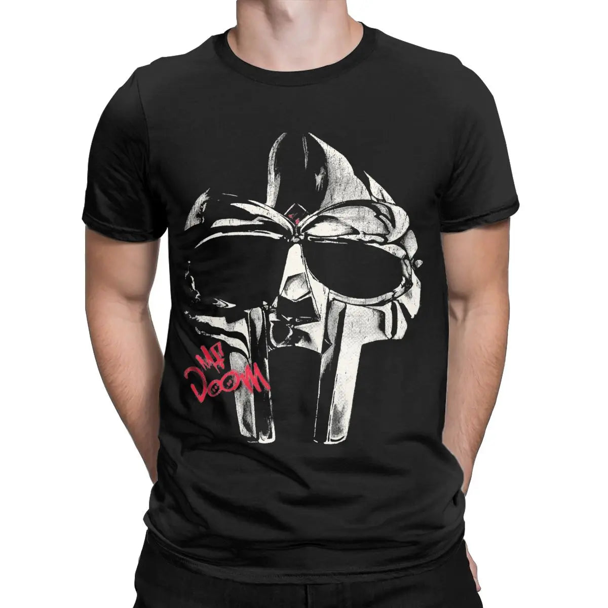 MF DOOM Classic Crewneck T-Shirt – Hip-Hop Streetwear Essential