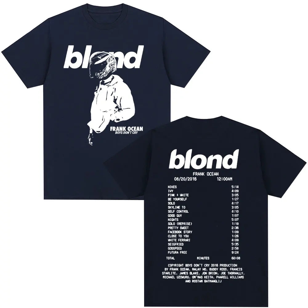 Frank Ocean Retro Graphic T-Shirt – Oversized Unisex Hip-Hop Streetwear Tee