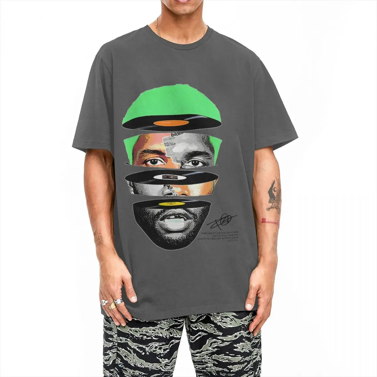 Haikyuu x Frank Ocean Blond Album Aesthetic T-Shirt – Unisex Streetwear Tee