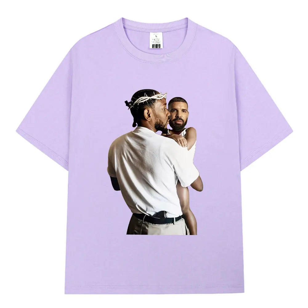 Kendrick Lamar vs. Drake Funny T-Shirt – Hip-Hop Vintage Streetwear Tee