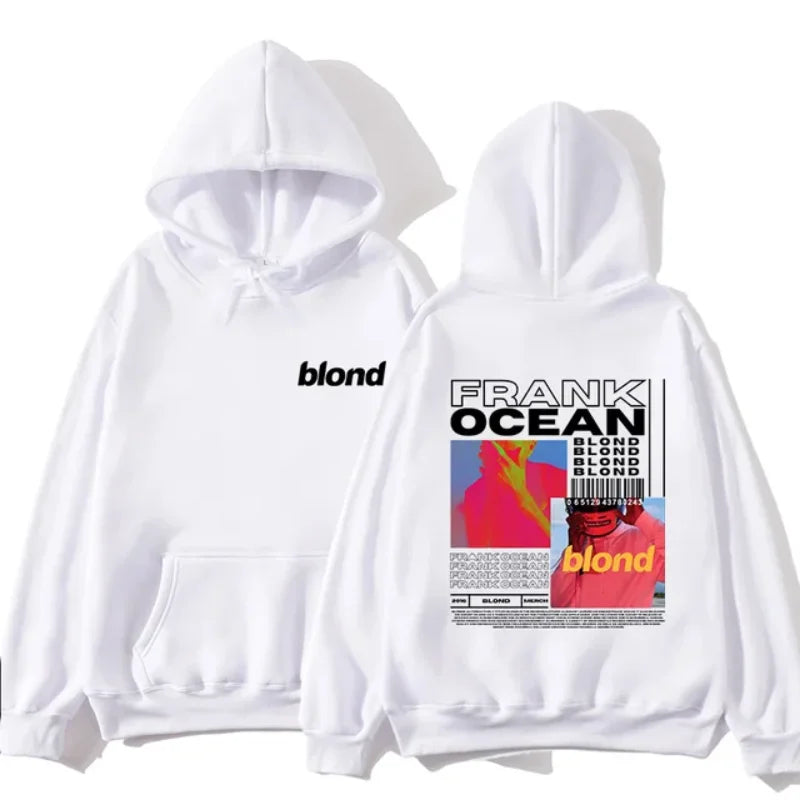 Frank Ocean "Blonde" Album Hoodie – Unisex Casual Sweatshirt for Fall/Winter