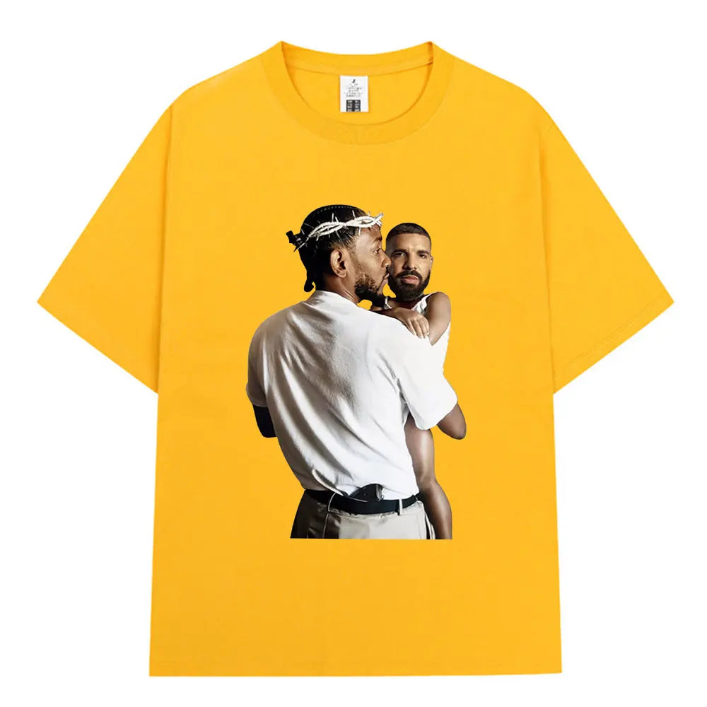 Kendrick Lamar vs. Drake Funny T-Shirt – Hip-Hop Vintage Streetwear Tee