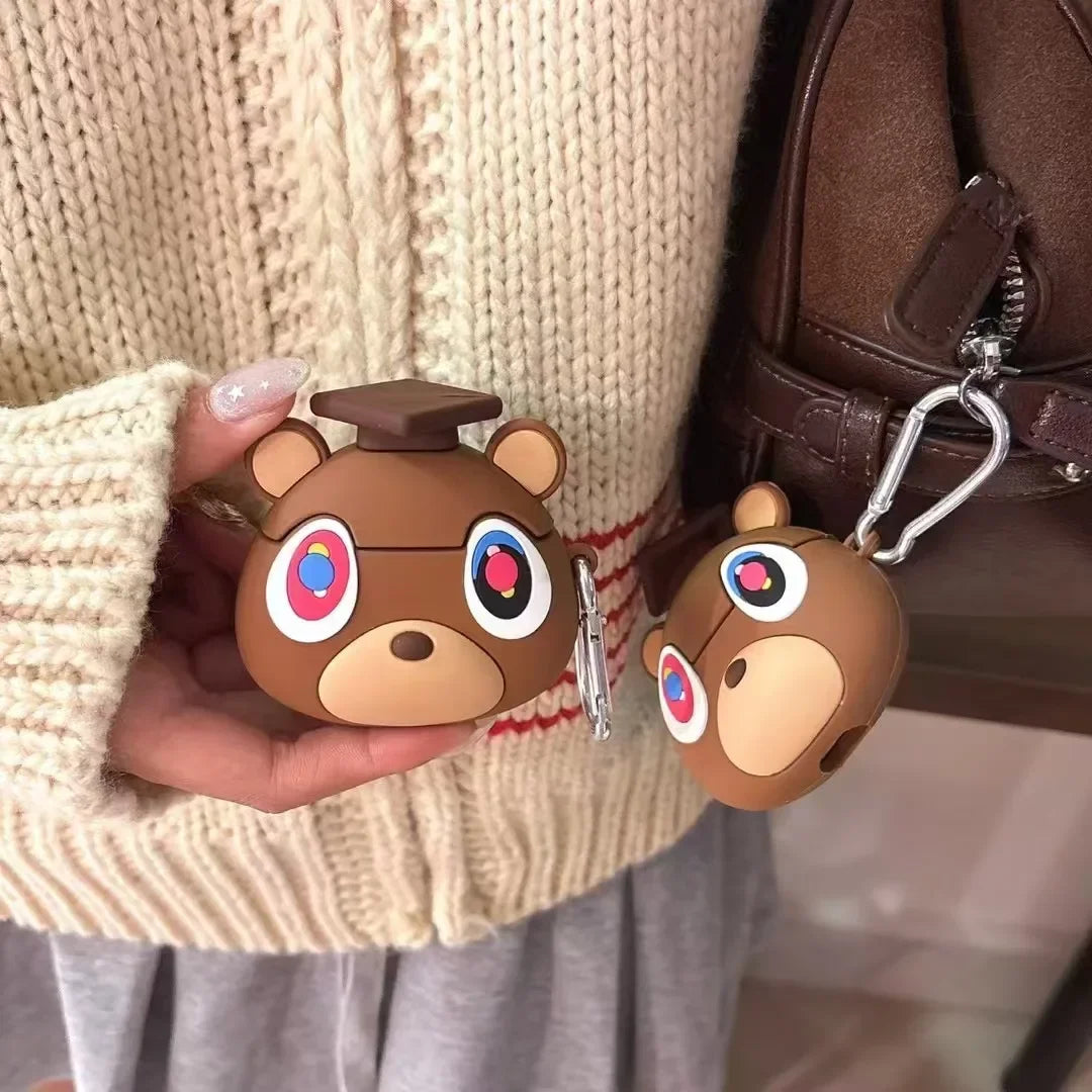 Kanye Graduation Bear AirPods Case – Iconic & Protective