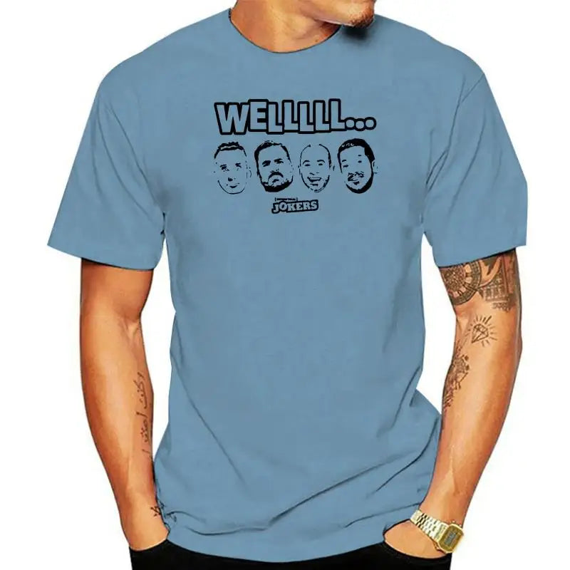 Impractical Jokers "WELLLL" T-Shirt – Official Fan Tee