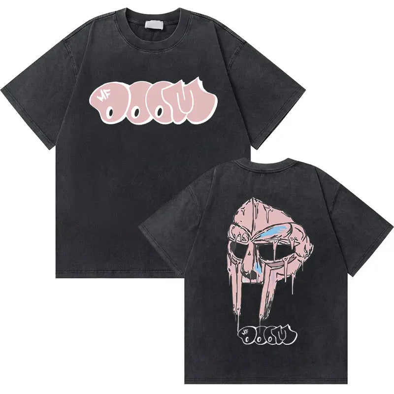 25 styles - MF DOOM "MM..FOOD" Doomsday Vintage T-Shirt – Oversized Hip-Hop Streetwear