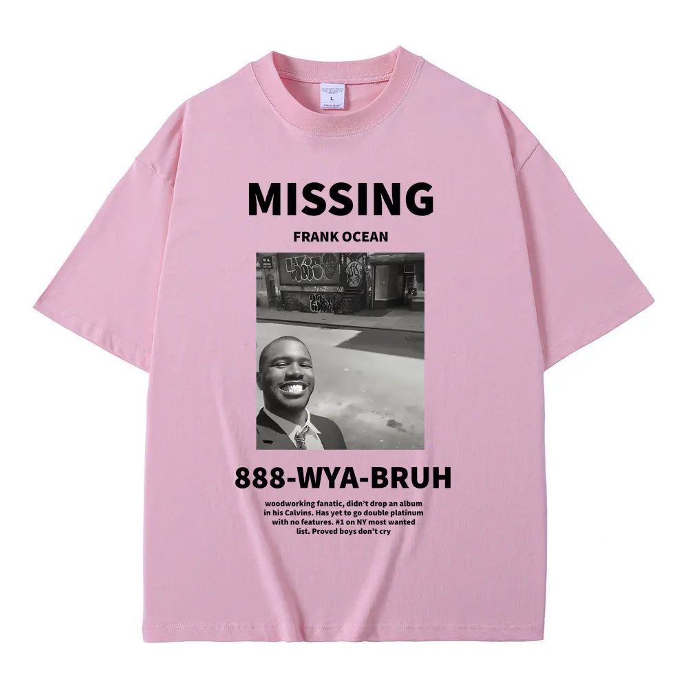 Frank Ocean Missing Vintage Tee