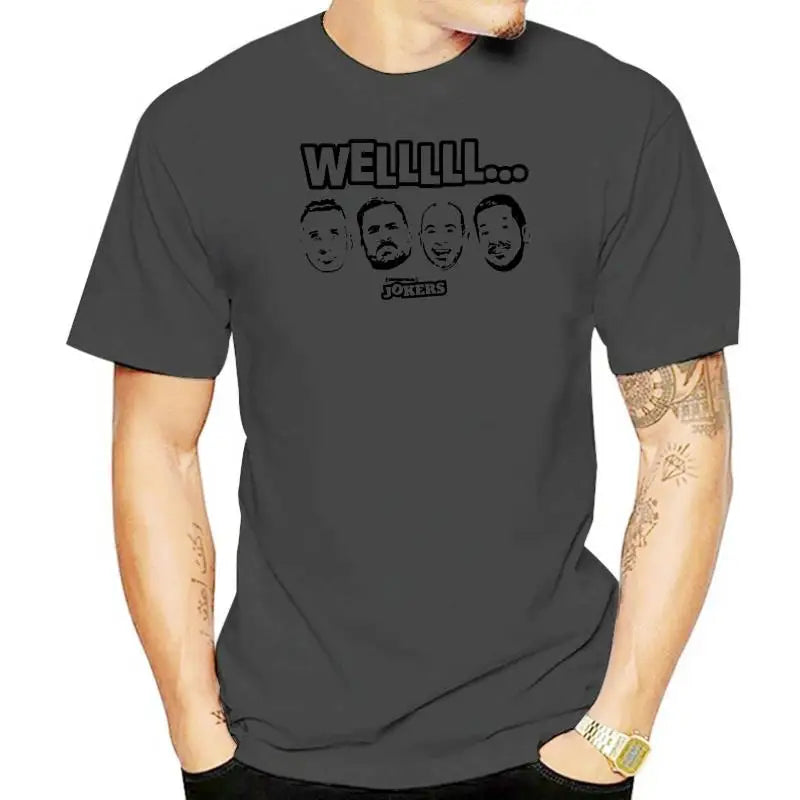 Impractical Jokers "WELLLL" T-Shirt – Official Fan Tee