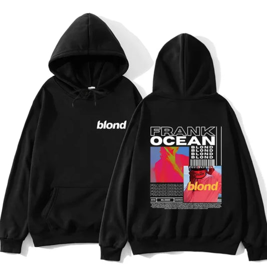 Frank Ocean "Blonde" Album Hoodie – Unisex Casual Sweatshirt for Fall/Winter