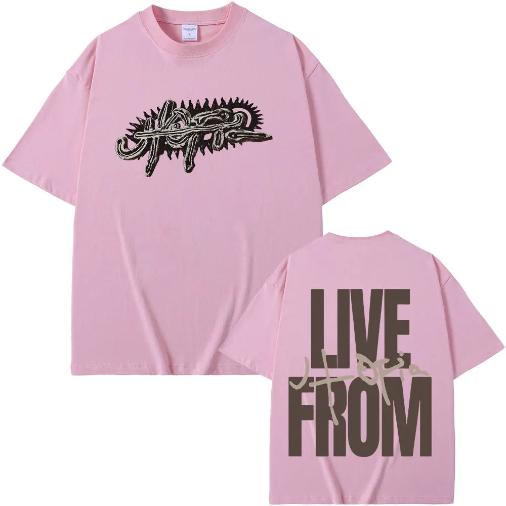 Cactus Jack Utopia T-Shirt – Oversized Hip-Hop Streetwear