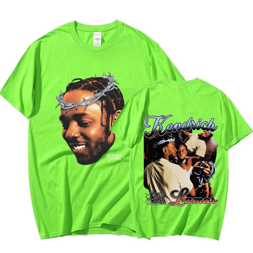 Kendrick Lamar "Mr. Morale & The Big Steppers" Vintage Graphic T-Shirt – Hip-Hop Streetwear Tee