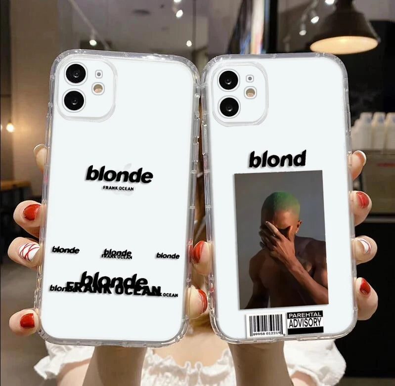 Frank Ocean Blond Soft Silicone iPhone Case – Minimalist & Stylish Protection