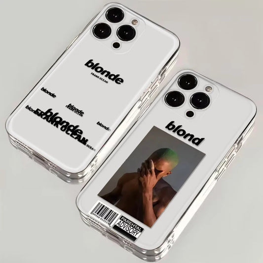 Frank Ocean Blond Soft Silicone iPhone Case – Minimalist & Stylish Protection