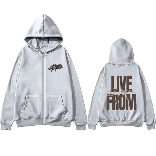 Cactus Jack Zip Up Hoodie