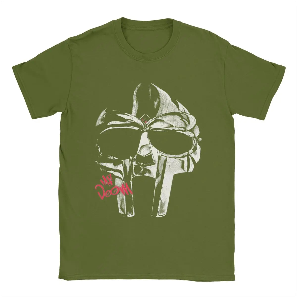 MF DOOM Classic Crewneck T-Shirt – Hip-Hop Streetwear Essential