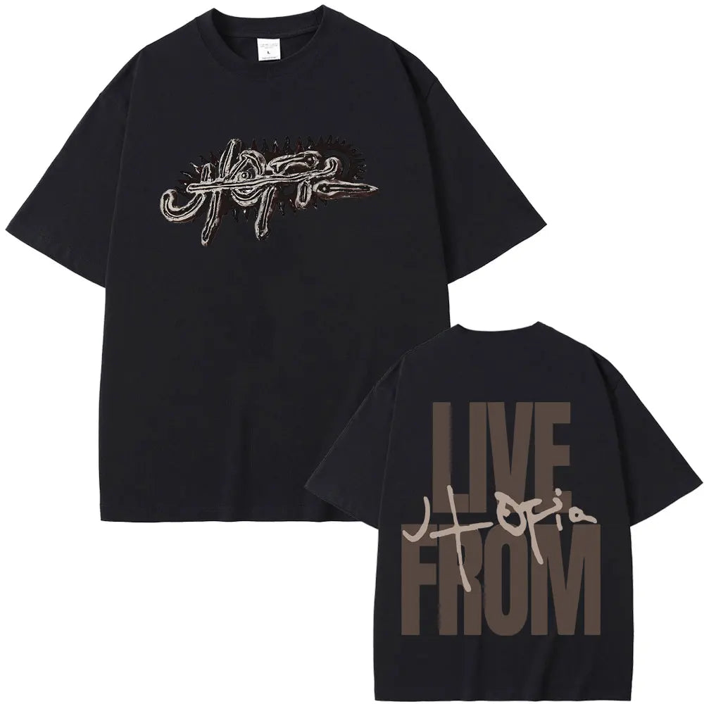 Cactus Jack Utopia T-Shirt – Oversized Hip-Hop Streetwear