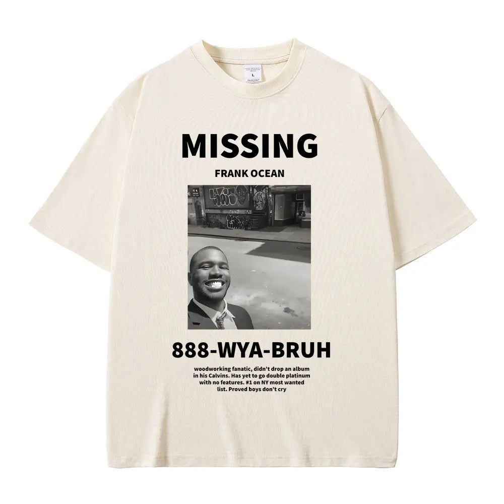 Frank Ocean Missing Vintage Tee