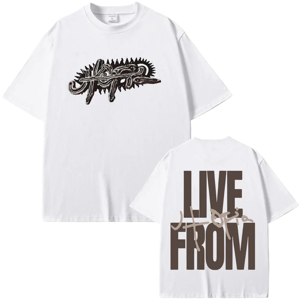 Cactus Jack Utopia T-Shirt – Oversized Hip-Hop Streetwear