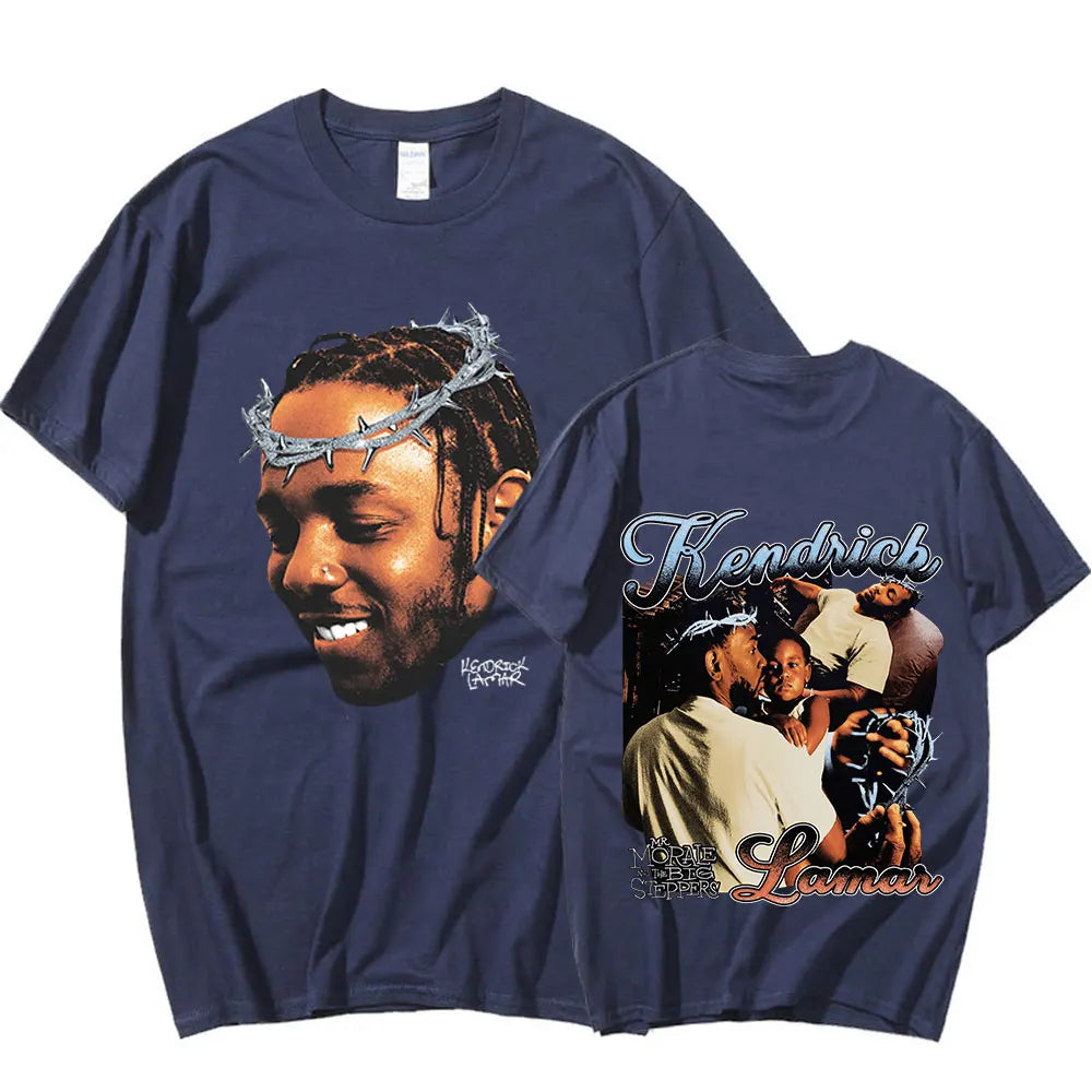 Kendrick Lamar "Mr. Morale & The Big Steppers" Vintage Graphic T-Shirt – Hip-Hop Streetwear Tee