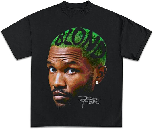 Frank Ocean Blond Album Cover T-Shirt – Vintage Rap & R&B Concert Merch Tee