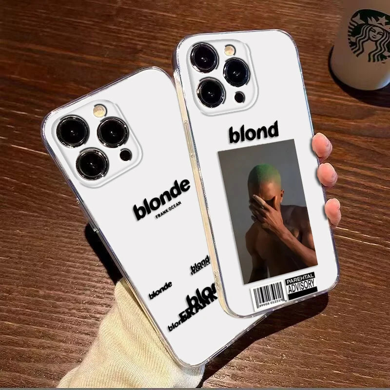 Frank Ocean Blond Soft Silicone iPhone Case – Minimalist & Stylish Protection