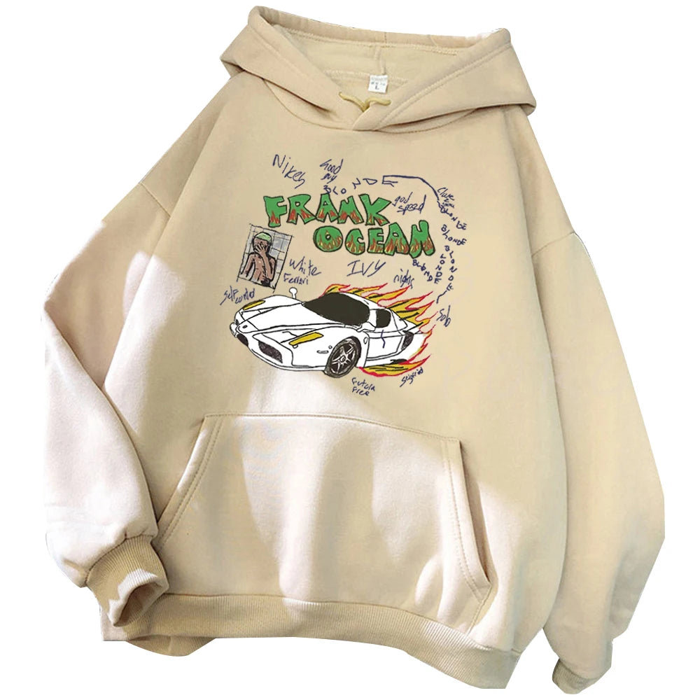 Frank Ocean Blond Album Hoodie – Unisex Streetwear Pullover