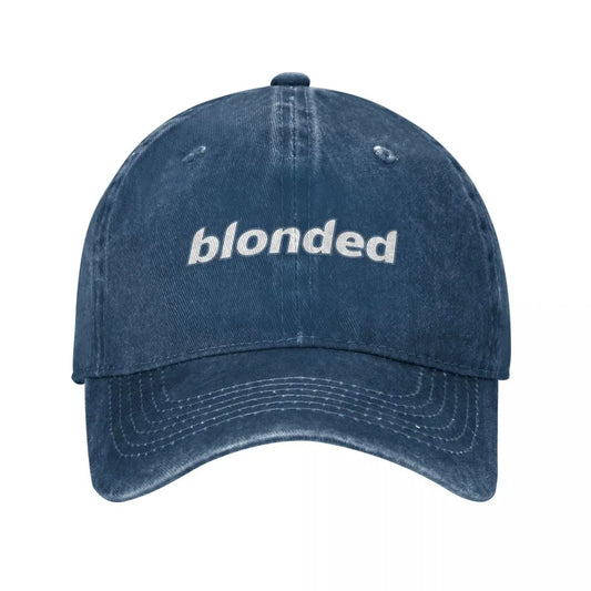 Frank Ocean "Blonded" & "Channel Orange" Distressed Denim Cap – Vintage Streetwear Essential