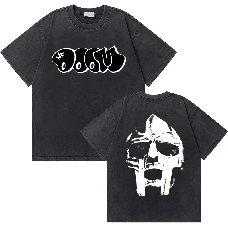 25 styles - MF DOOM "MM..FOOD" Doomsday Vintage T-Shirt – Oversized Hip-Hop Streetwear