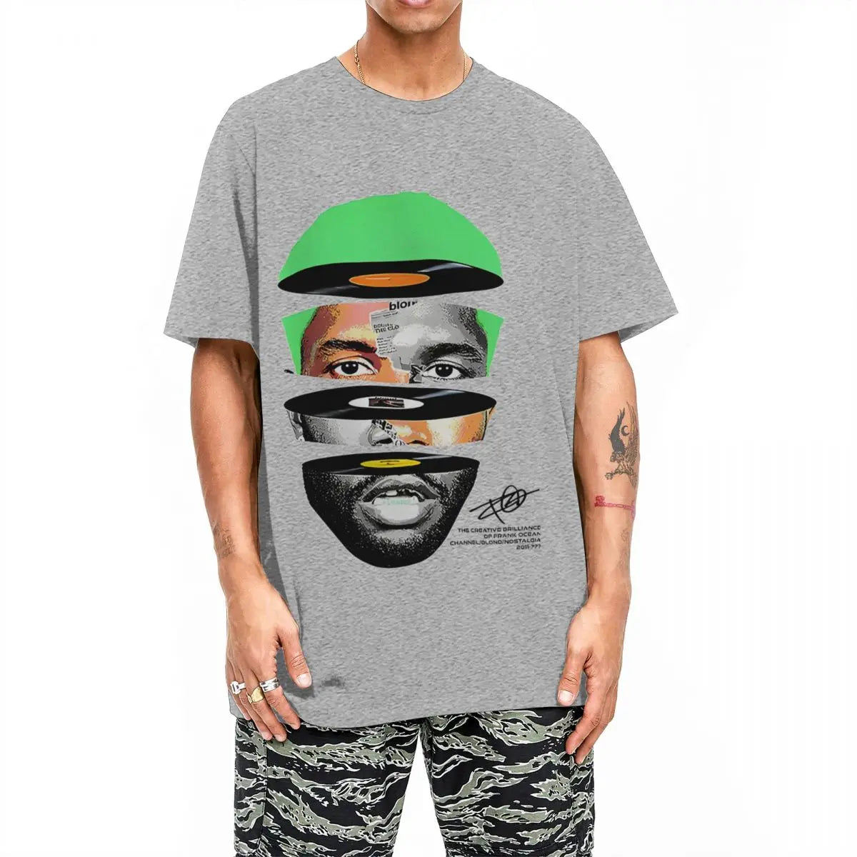 Haikyuu x Frank Ocean Blond Album Aesthetic T-Shirt – Unisex Streetwear Tee