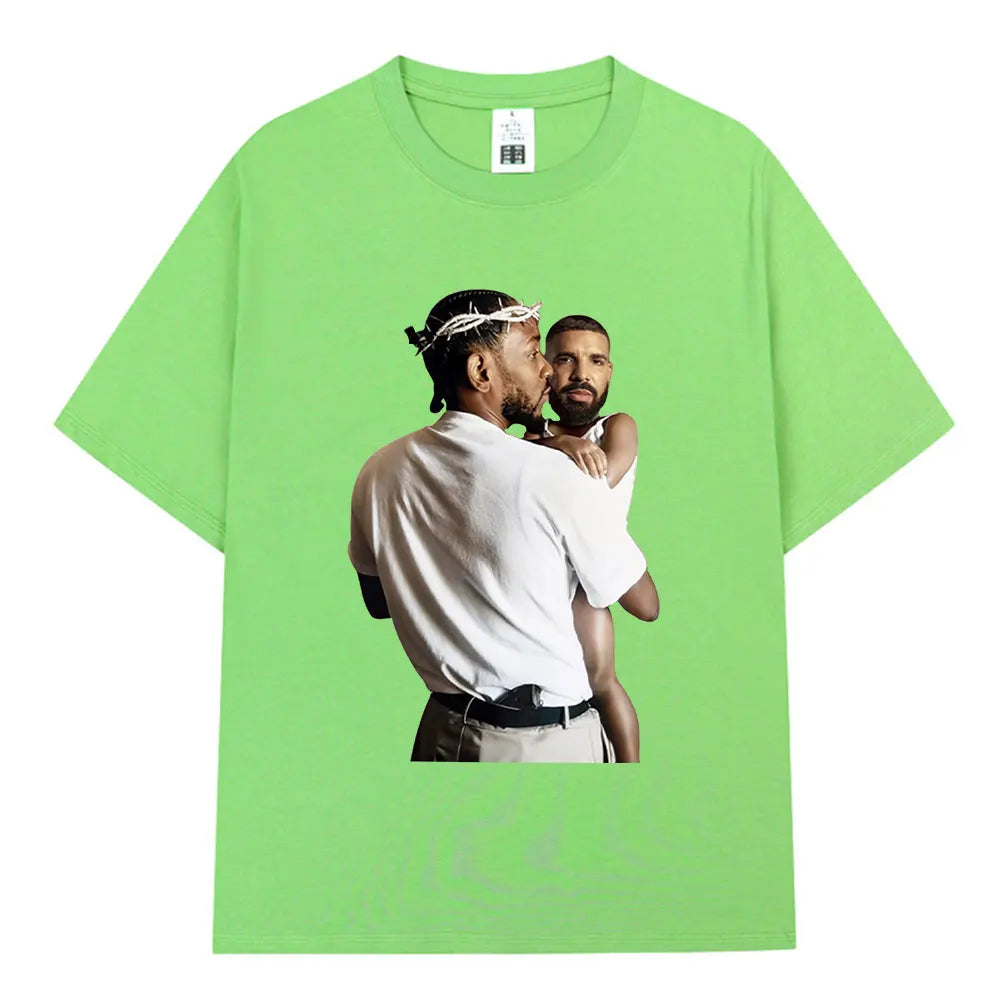 Kendrick Lamar vs. Drake Funny T-Shirt – Hip-Hop Vintage Streetwear Tee