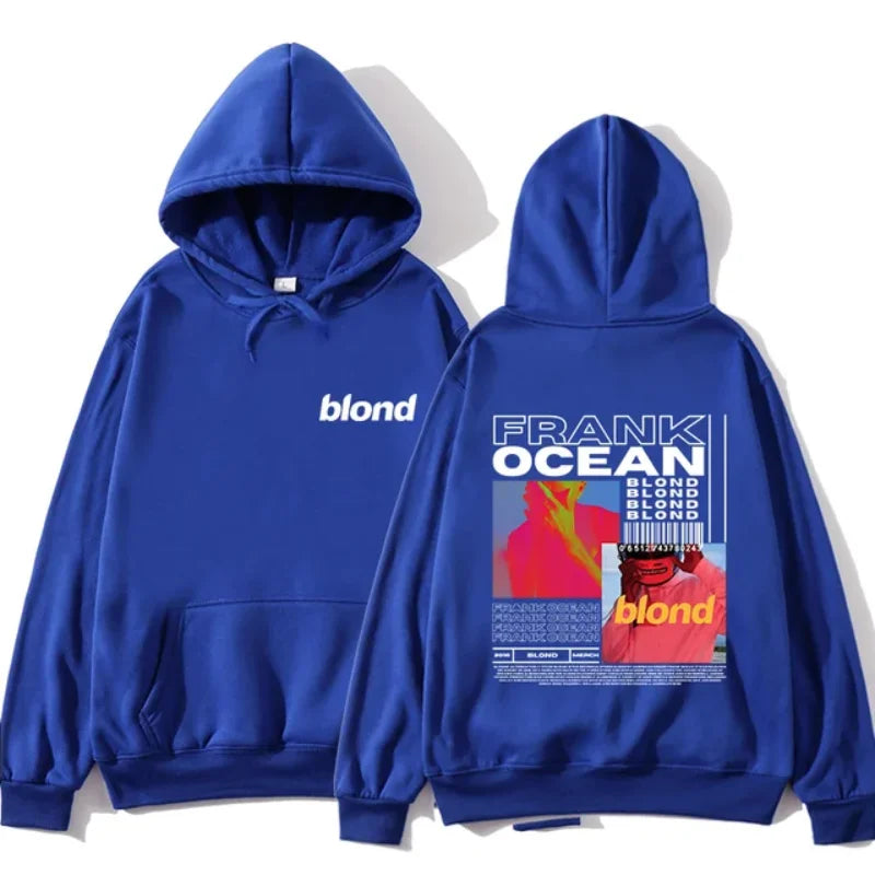 Frank Ocean "Blonde" Album Hoodie – Unisex Casual Sweatshirt for Fall/Winter