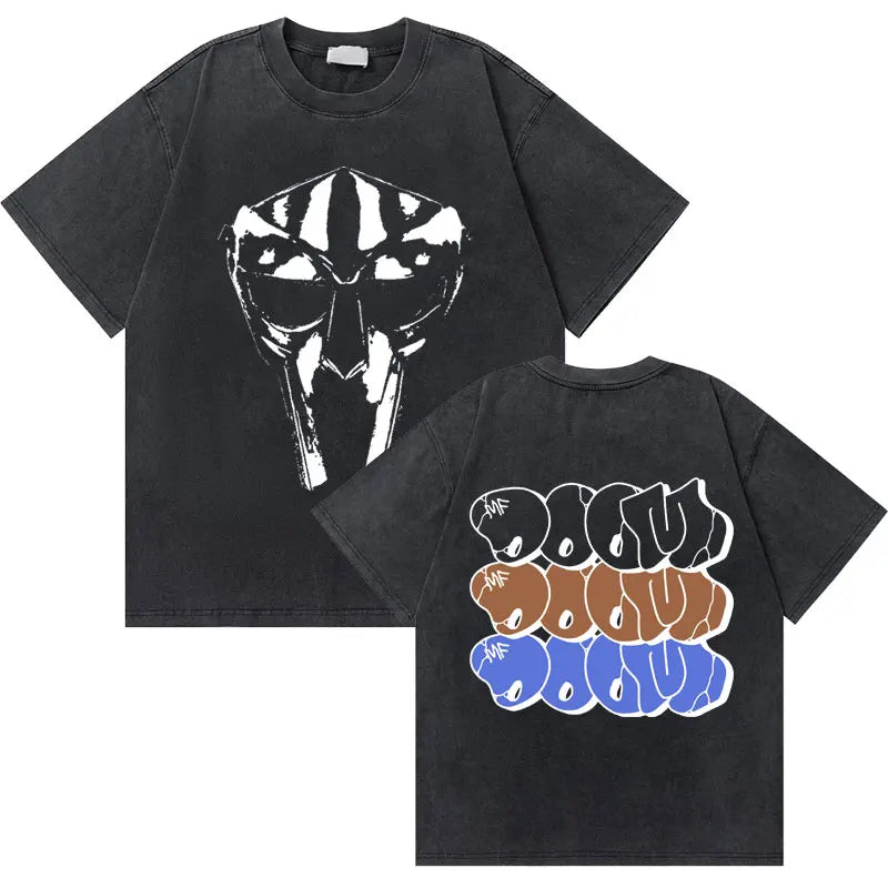 25 styles - MF DOOM "MM..FOOD" Doomsday Vintage T-Shirt – Oversized Hip-Hop Streetwear