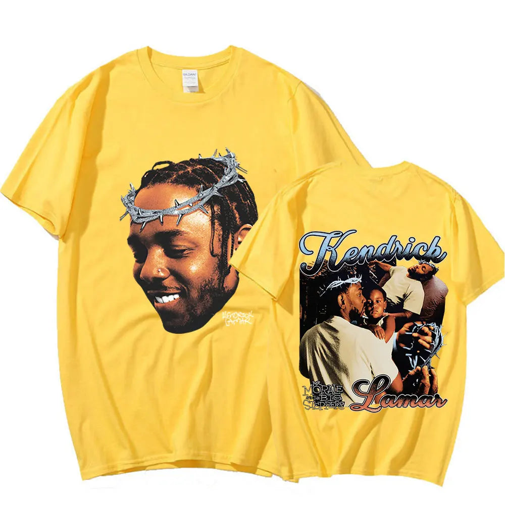 Kendrick Lamar "Mr. Morale & The Big Steppers" Vintage Graphic T-Shirt – Hip-Hop Streetwear Tee