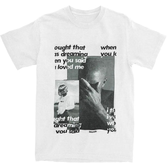 Frank Ocean "Blonde" Ivy Poster T-Shirt – Vintage Streetwear Essential