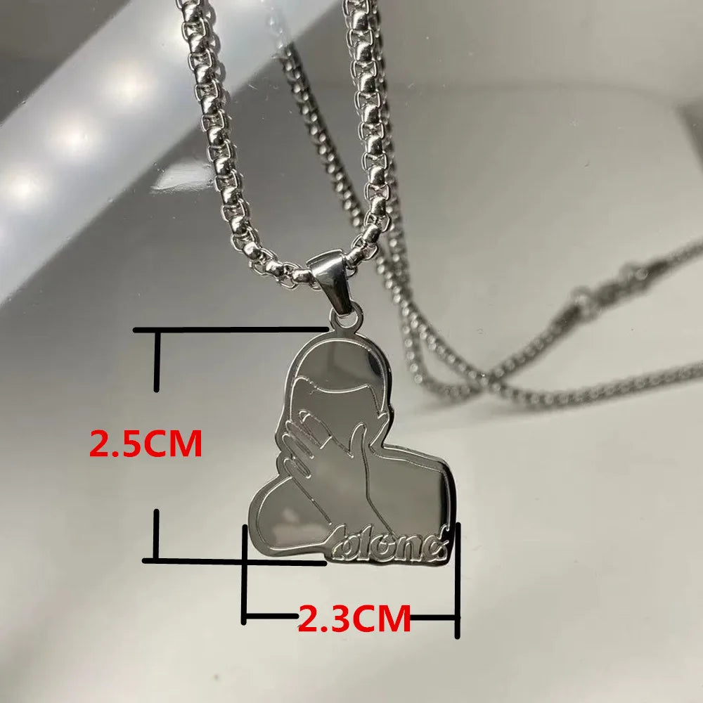 Frank Ocean Blonde Pendant Necklace – Hip Hop Style Jewelry