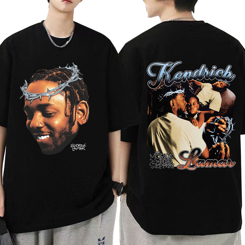 Kendrick Lamar "Mr. Morale & The Big Steppers" Vintage Graphic T-Shirt – Hip-Hop Streetwear Tee