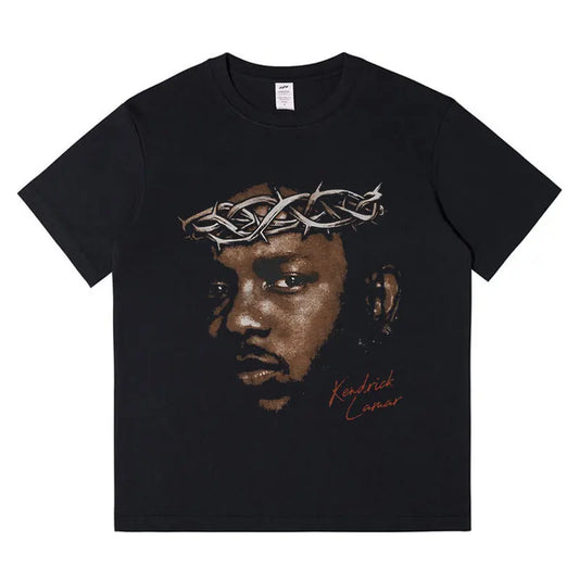 Kendrick Lamar "Mr. Morale & The Big Steppers" Vintage Oversized T-Shirt – Hip-Hop Cozy Tee