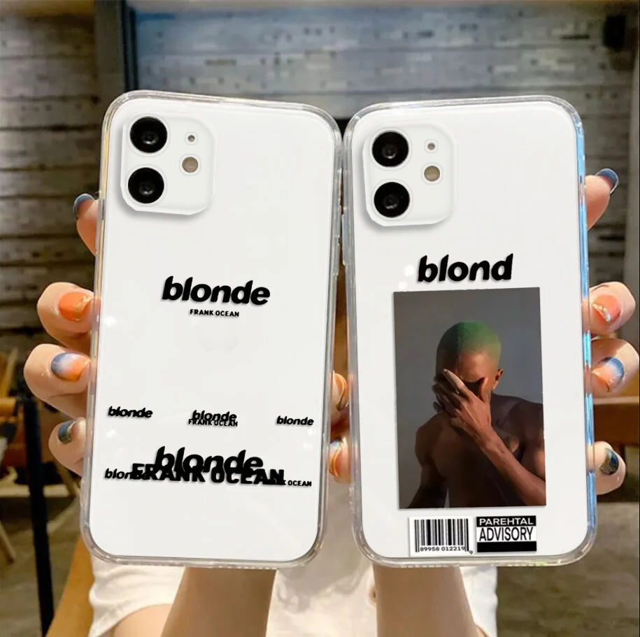 Frank Ocean Blond Soft Silicone iPhone Case – Minimalist & Stylish Protection