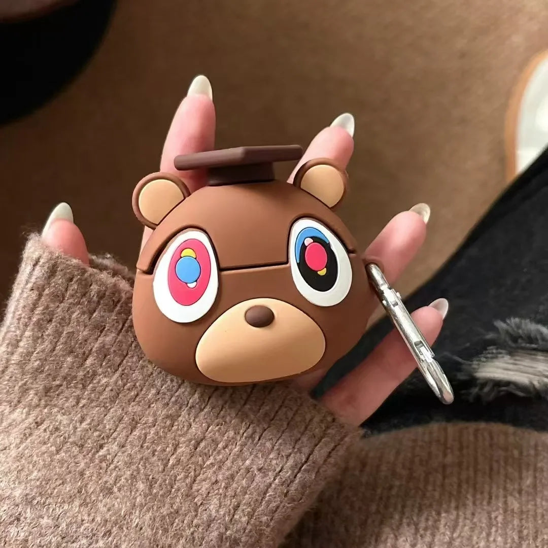 Kanye Graduation Bear AirPods Case – Iconic & Protective